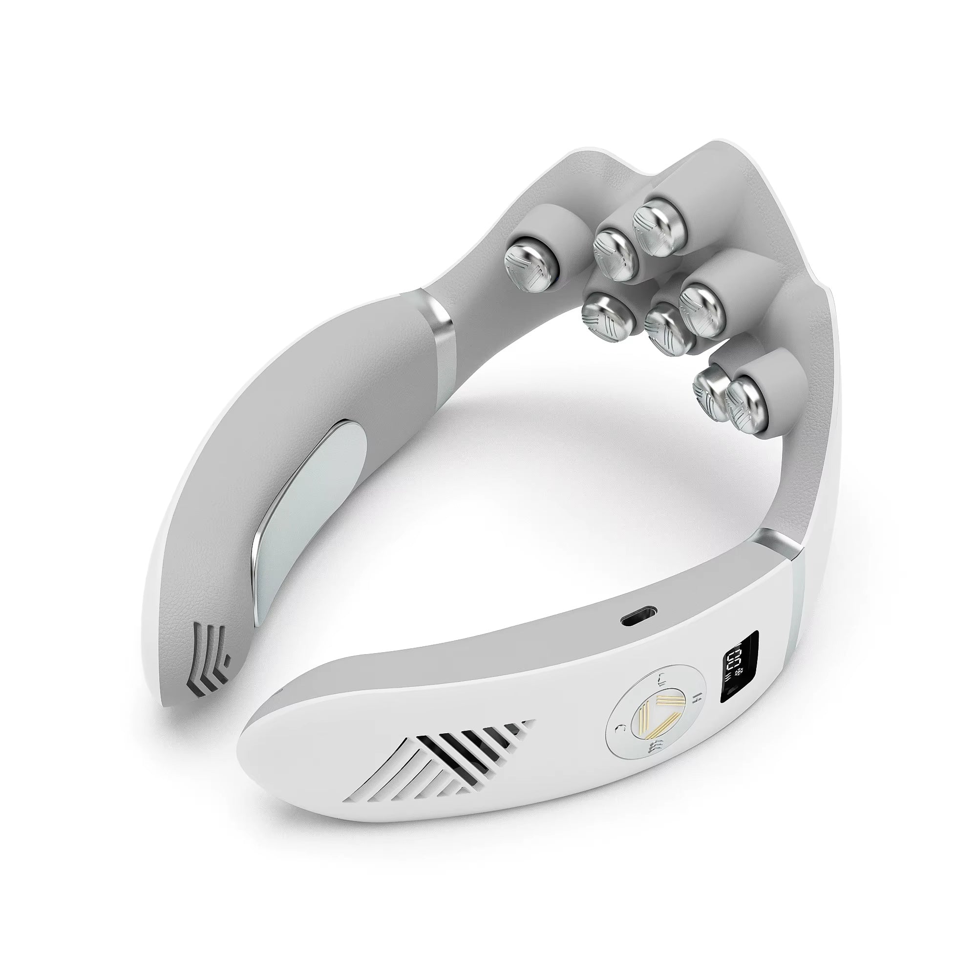 Smart Wireless Neck Massager with Heat & Cooling Therapy