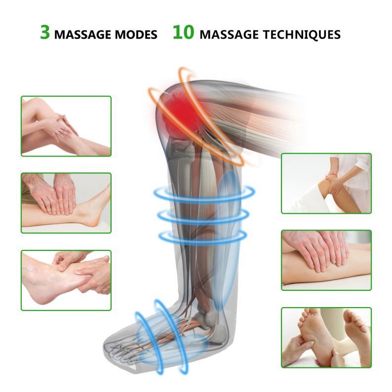 Air Compression Leg Recovery Boots