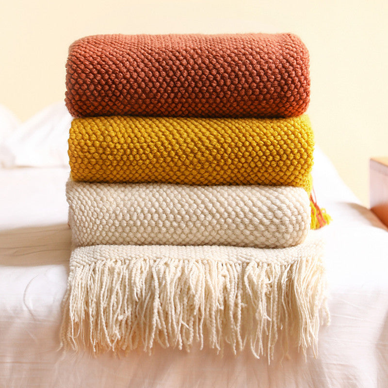 Luxury Soft Knit Throw Blanket