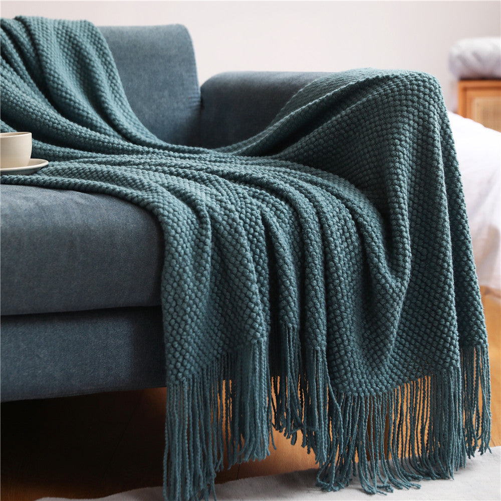 Luxury Soft Knit Throw Blanket