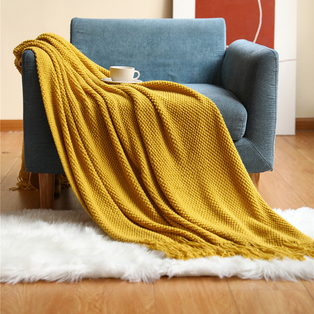 Luxury Soft Knit Throw Blanket