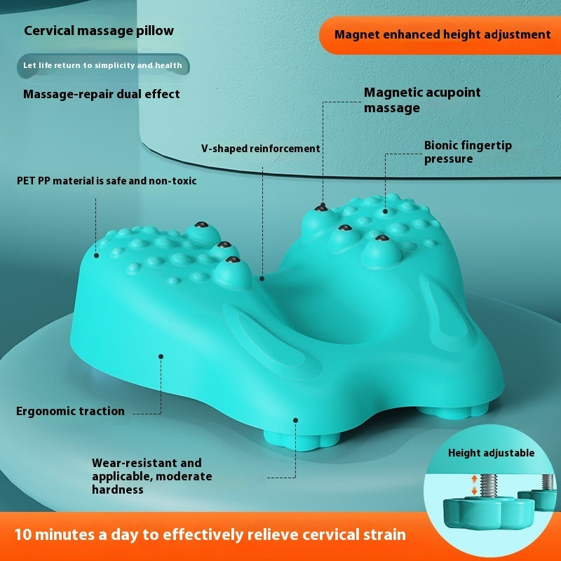 Premium Shiatsu Cervical Massage Pillow