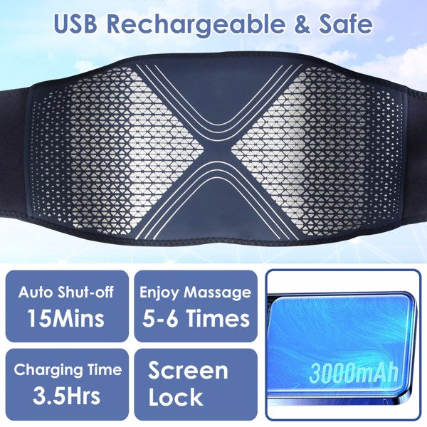 Cordless Lower Back Heating Pad Massager