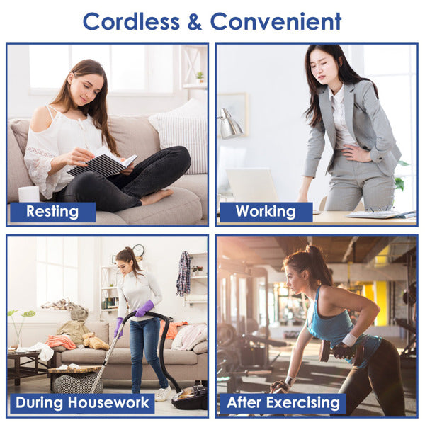 Cordless Lower Back Heating Pad Massager
