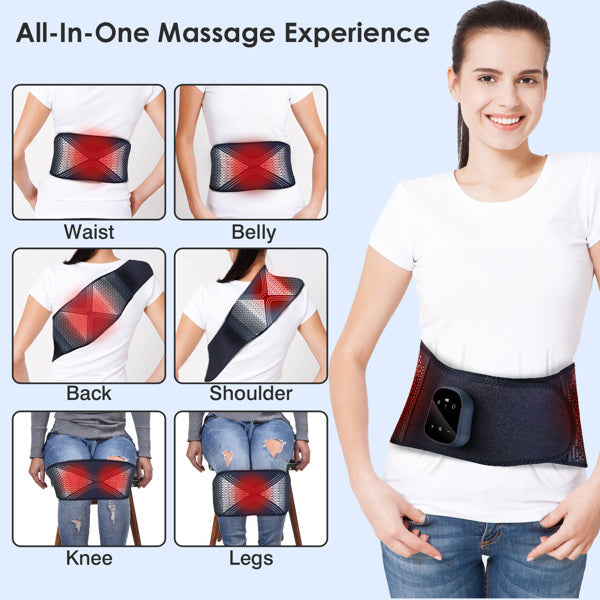 Cordless Lower Back Heating Pad Massager