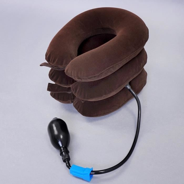 Premium Inflatable Cervical Traction Neck Support Device